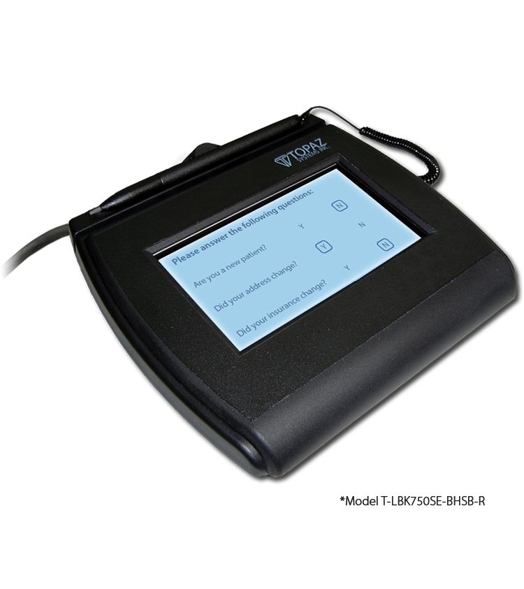 T-LBK750SE-BHSB-R - SigLite LCD 4x3 Dual USB/Serial Higher-Speed