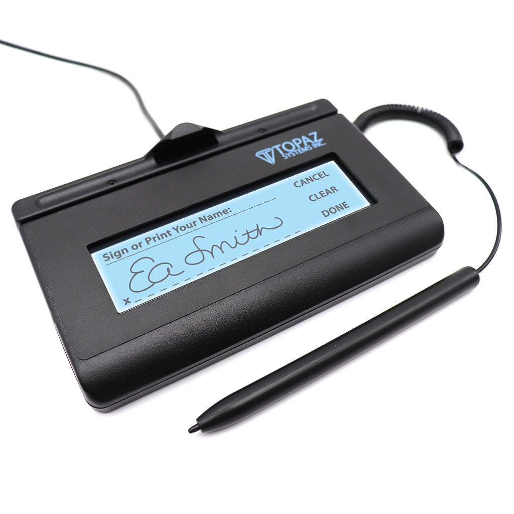 T-LBK462-BSB-R - SignatureGem LCD 1x5 Virtual Serial via USB